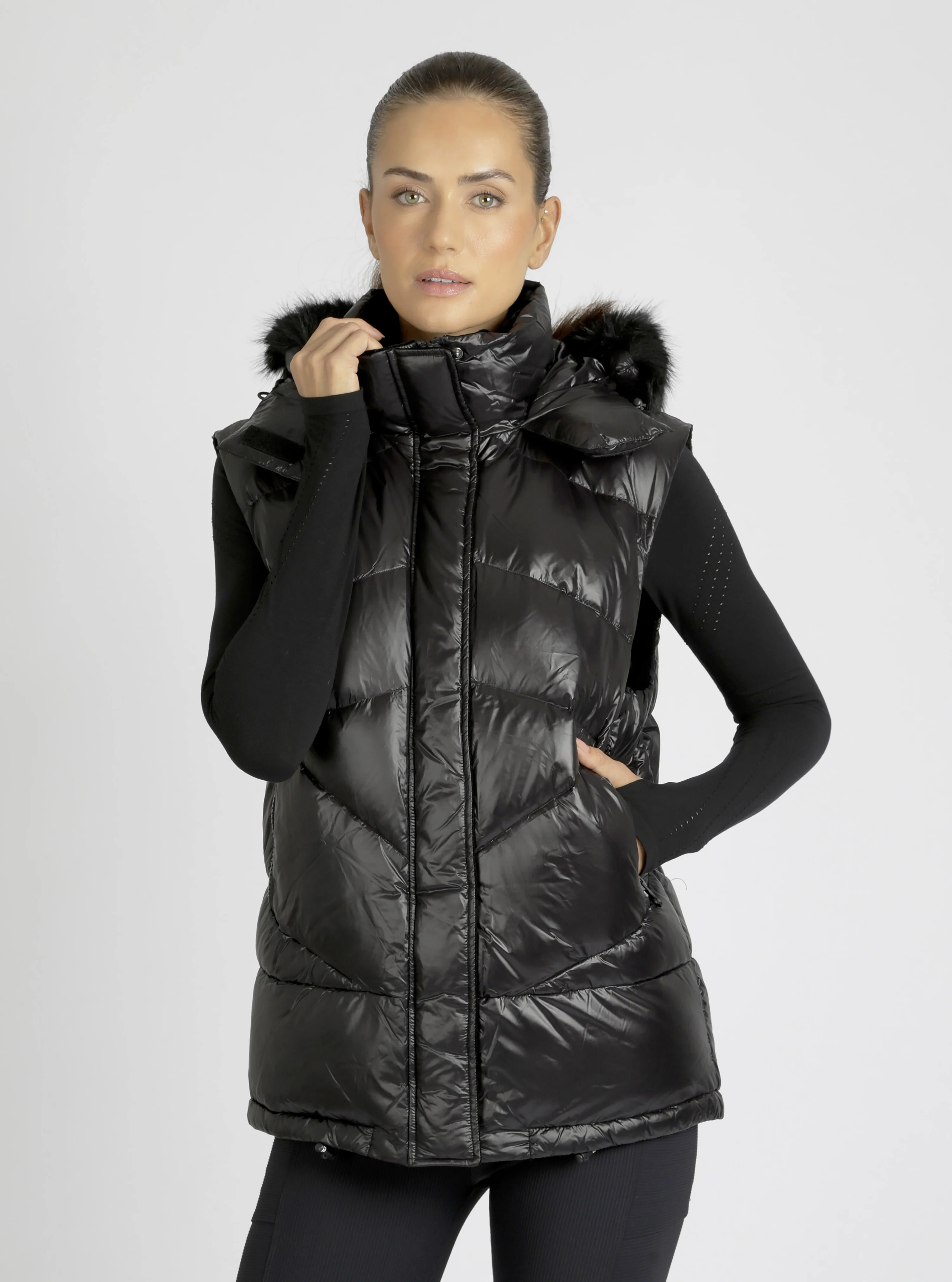 Afterburn Puffer Down Filled Vest  - 3 colors - FINAL SALE - Image 10