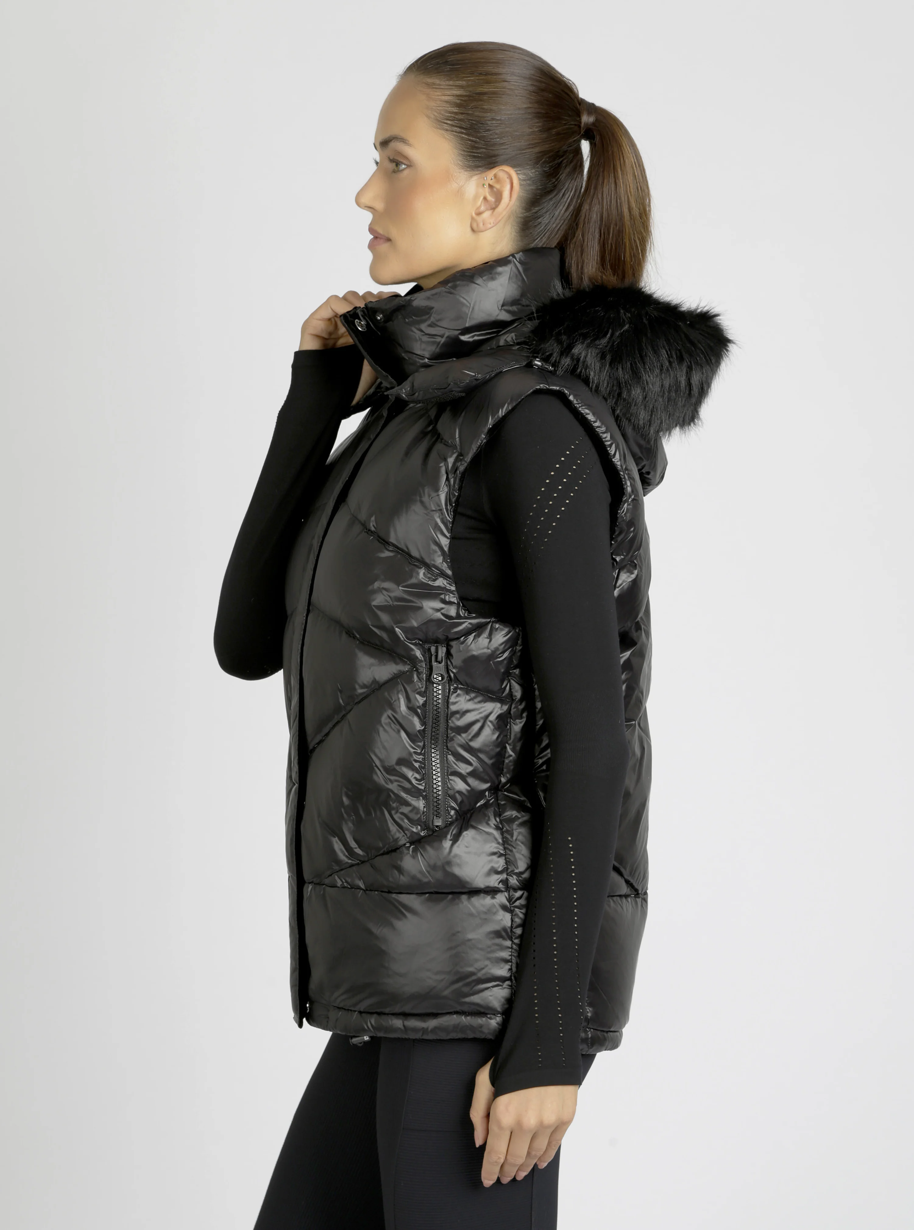 Afterburn Puffer Down Filled Vest  - 3 colors - FINAL SALE - Image 11