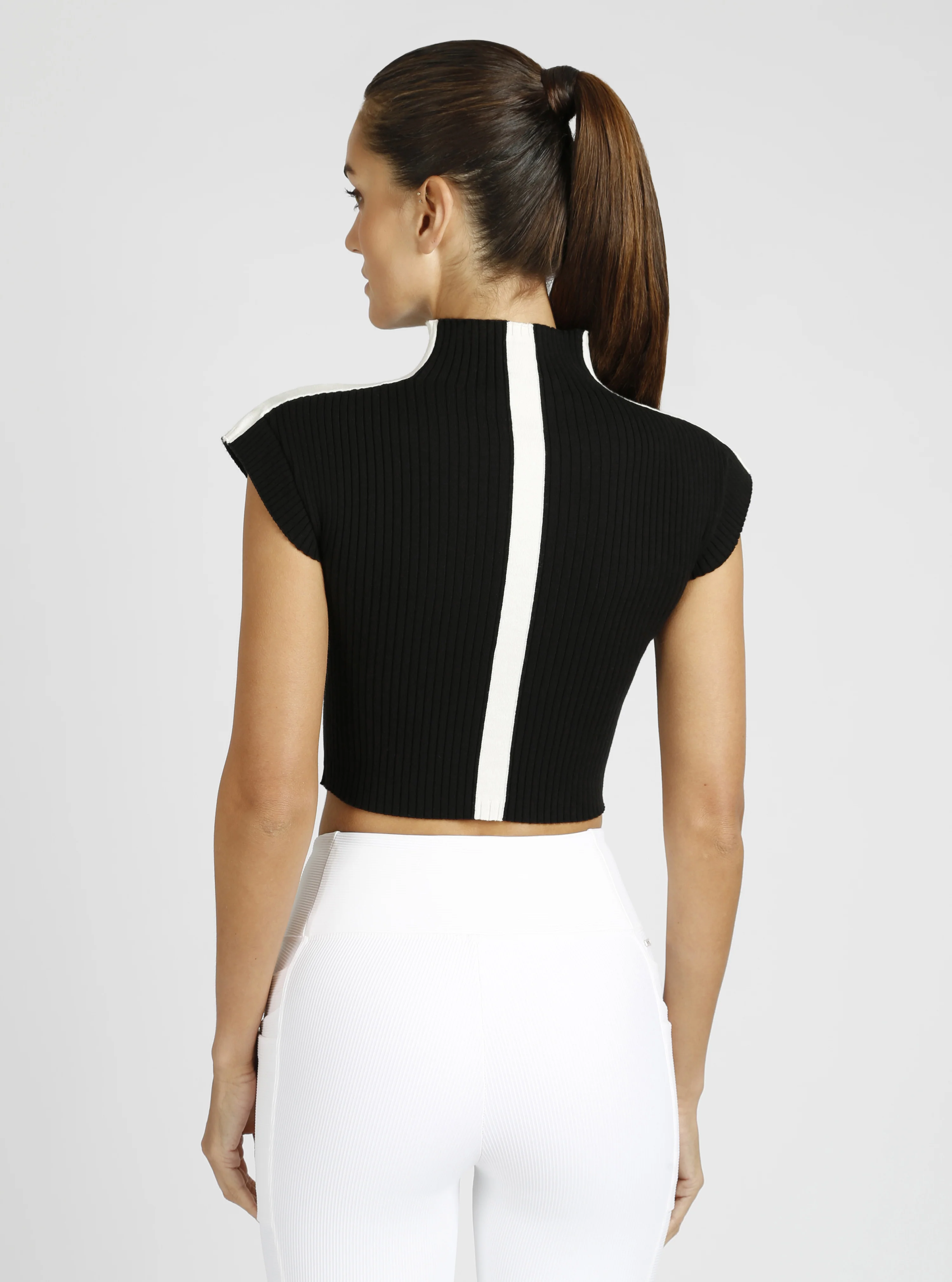 Brianna Mock Neck Top - Image 2