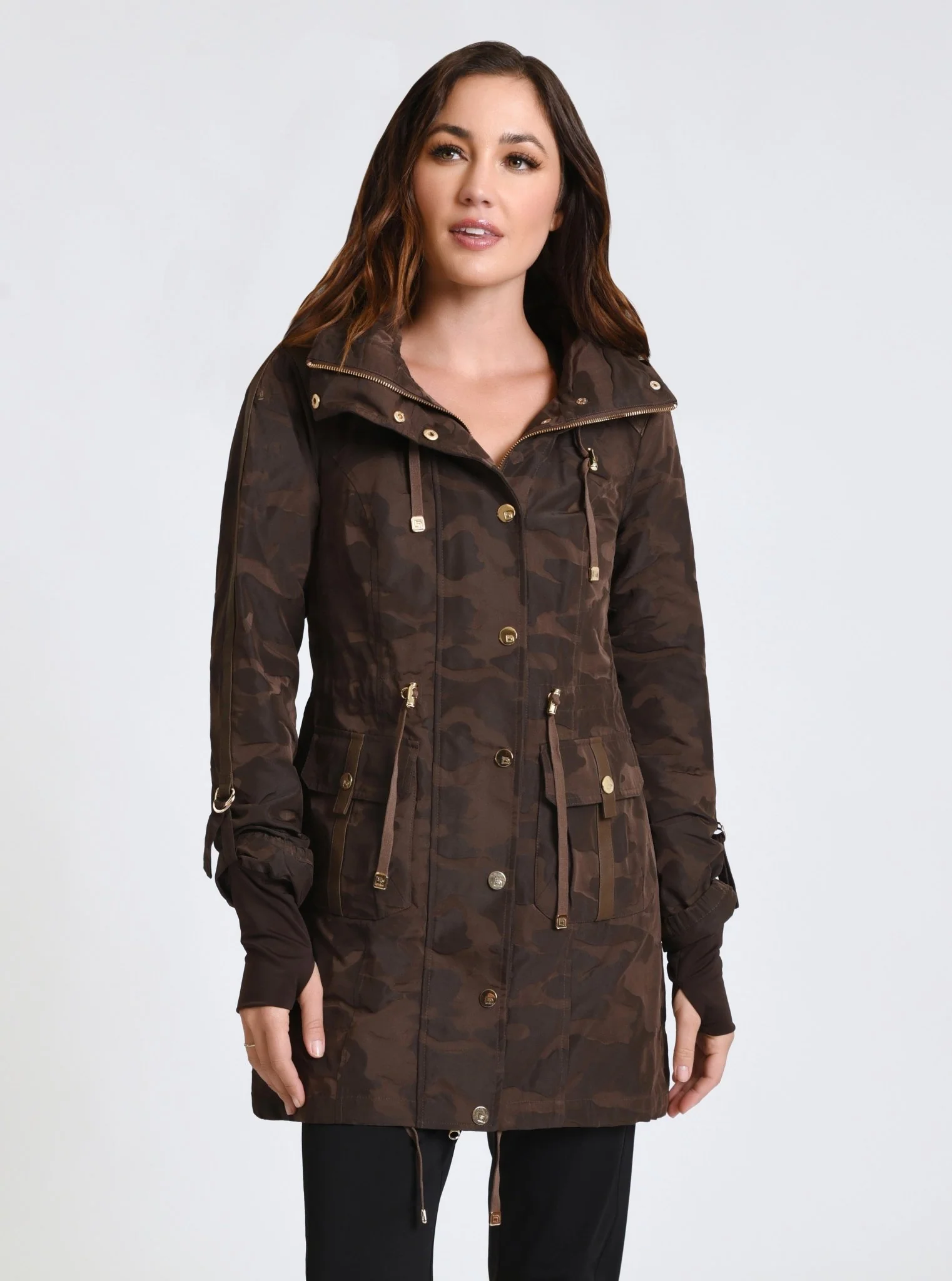 Camo Anorak Gold Collection - Dark Chocolate