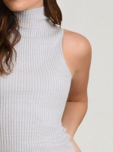 Charlotte Mock Neck Tank