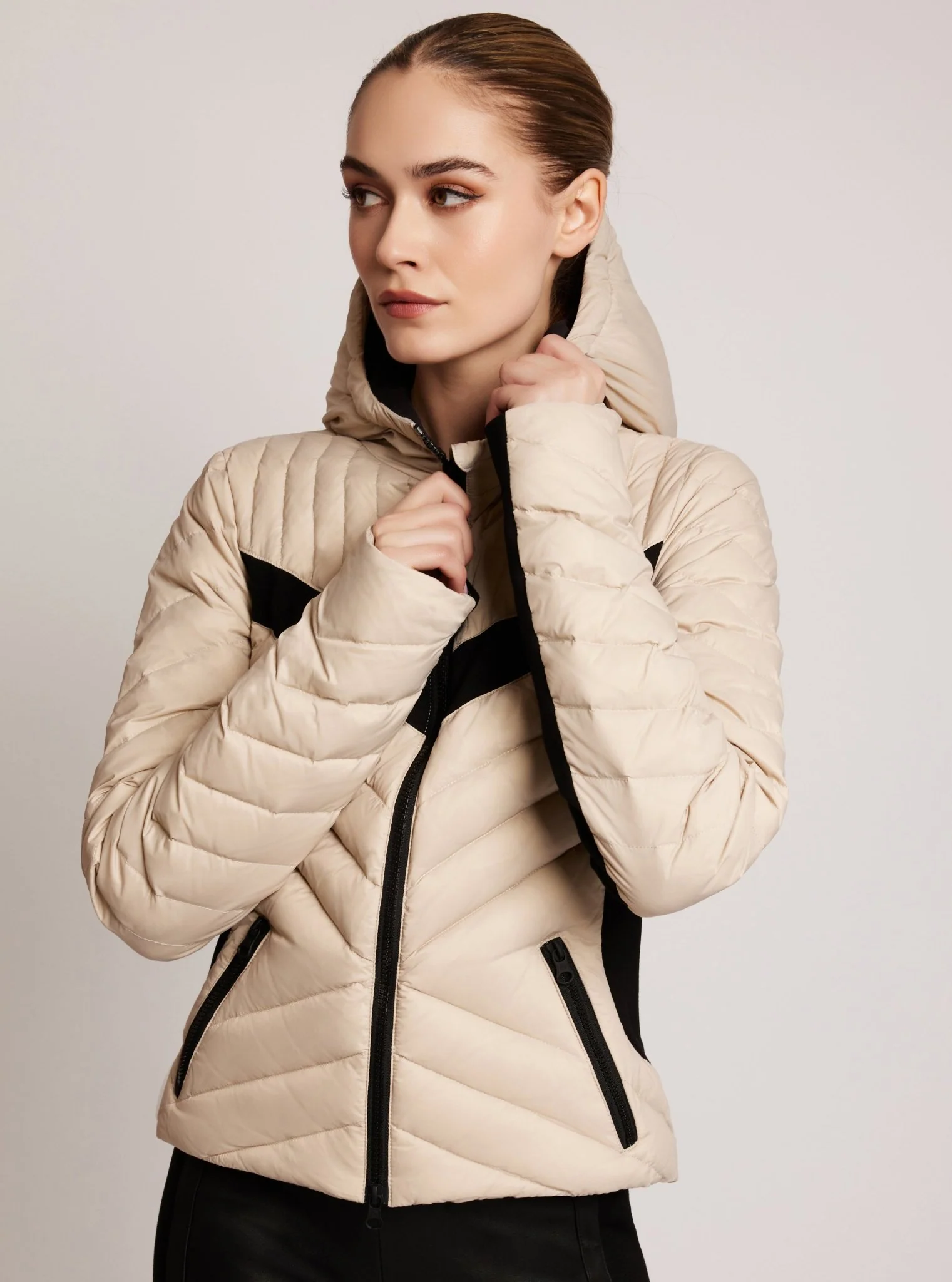 Chevron Stripe Down Filled Puffer Jacket - 8 colors - FINAL SALE - Image 18