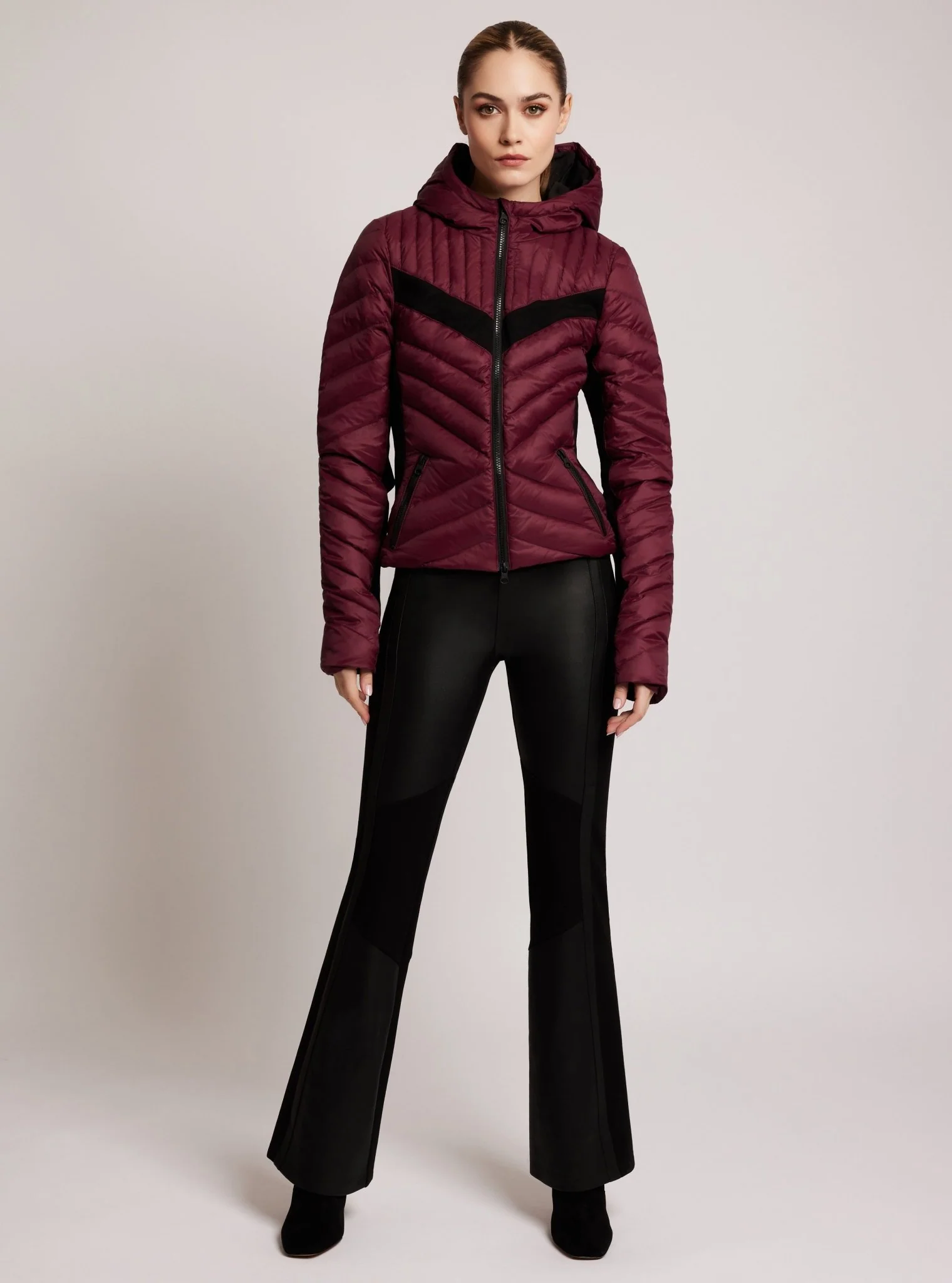 Chevron Stripe Down Filled Puffer Jacket - 8 colors - FINAL SALE - Image 30
