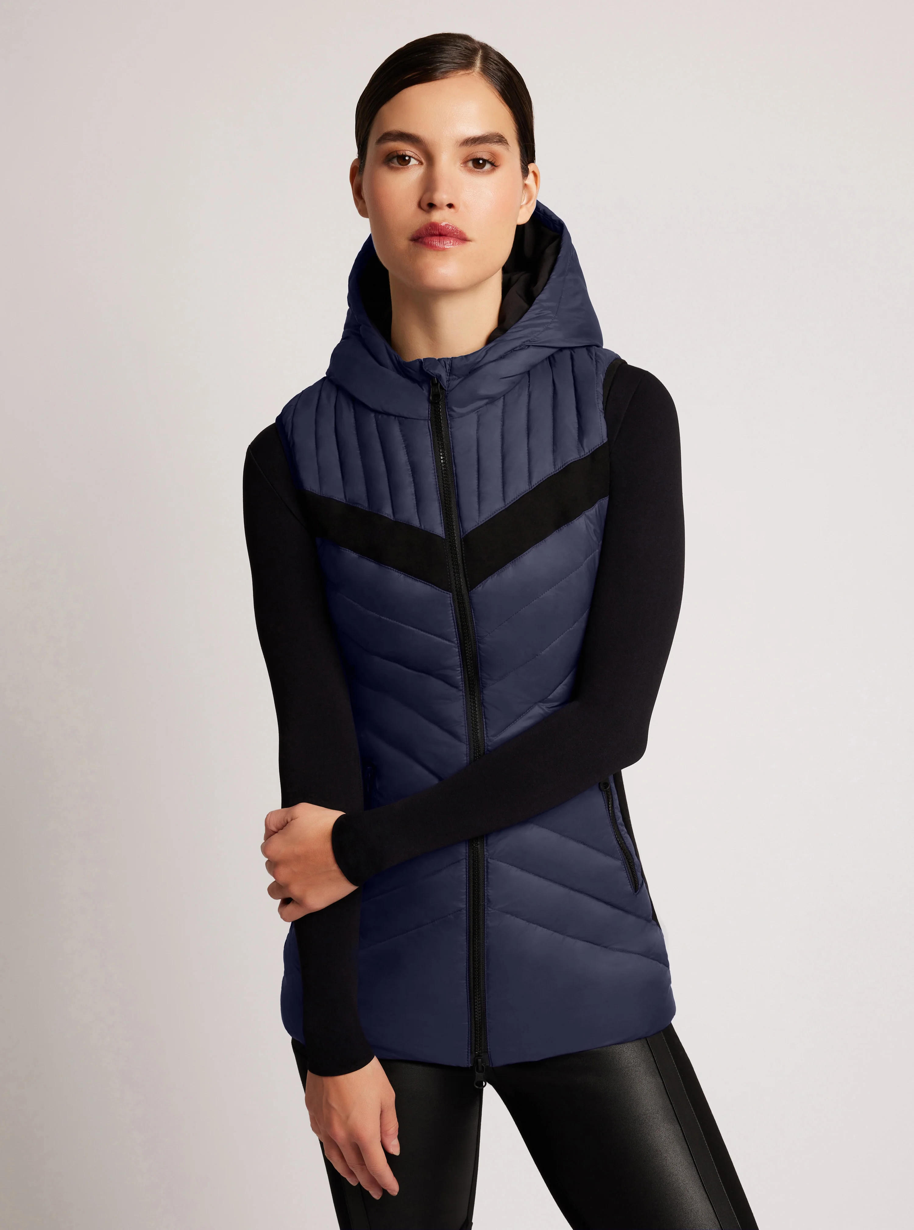 Elongated Puffer Vest - Image 18