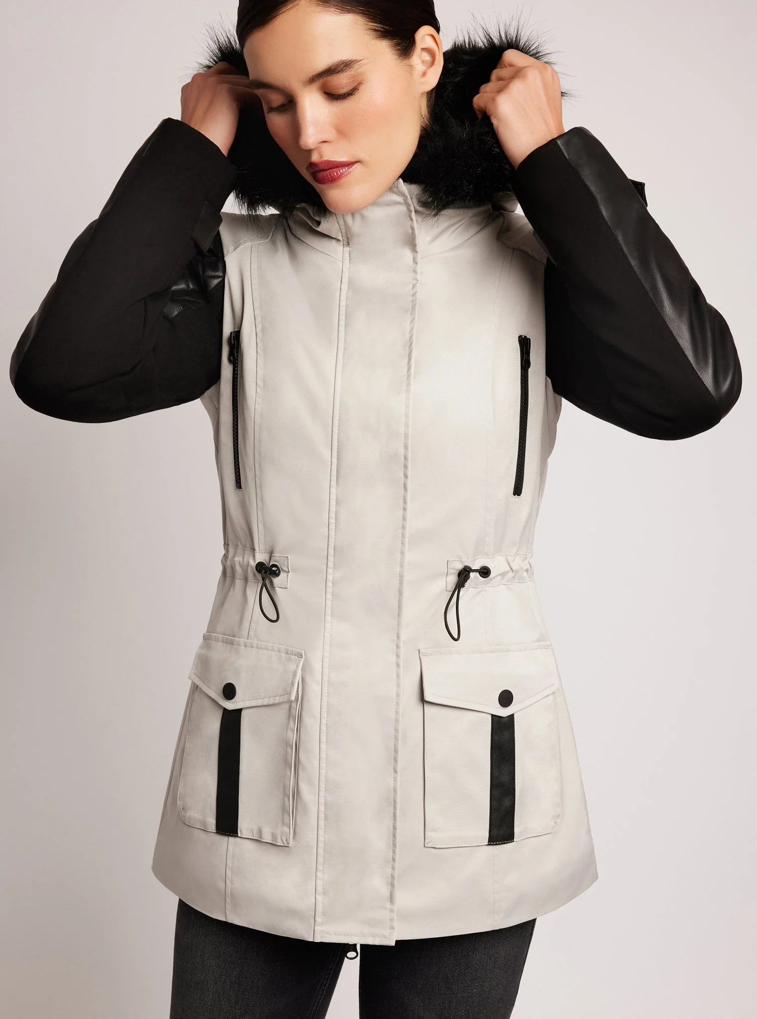 Enfield Hybrid Solid Jacket - LAST CALL FINAL SALE - Image 14