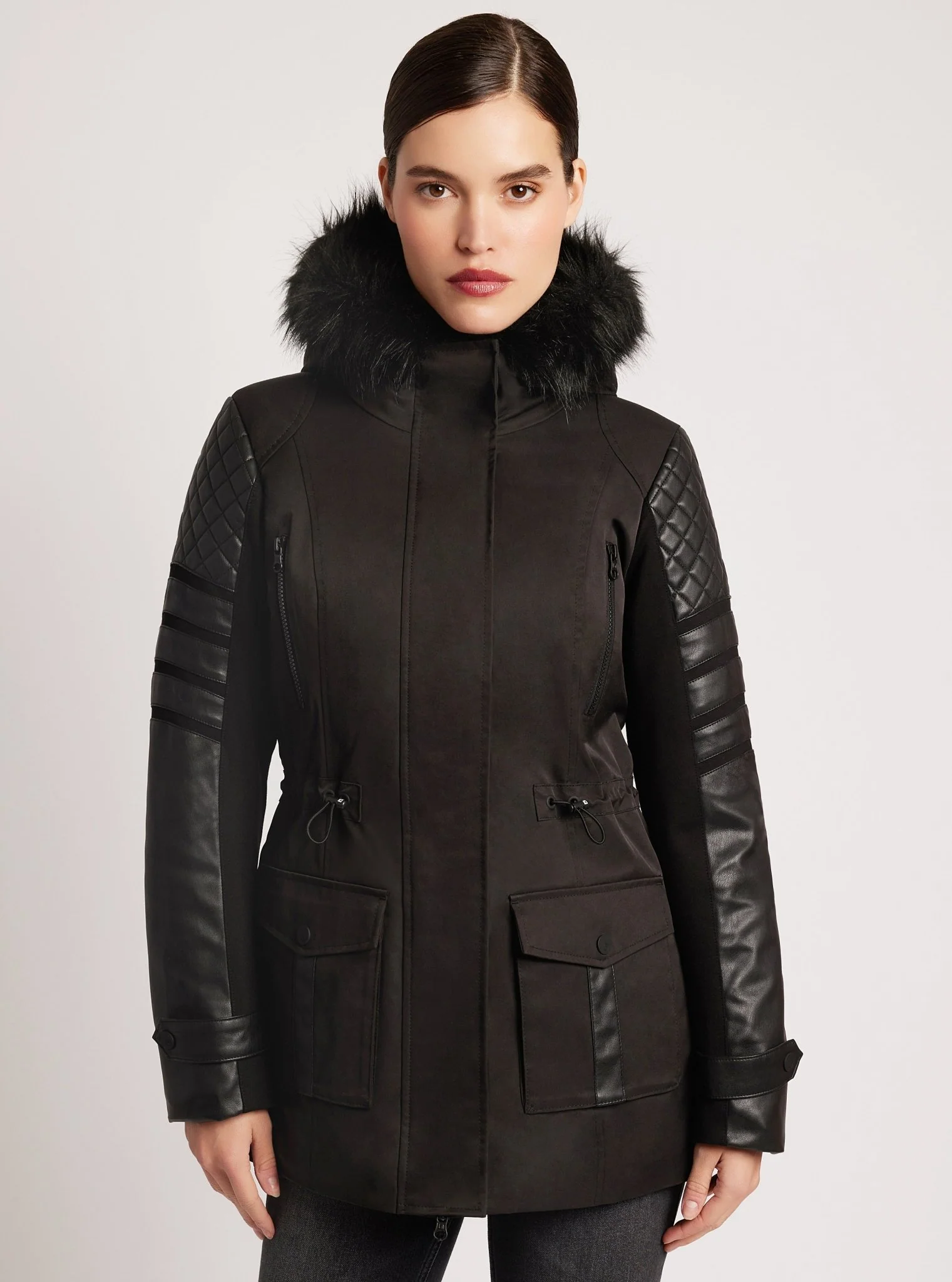 Enfield Hybrid Solid Jacket - LAST CALL FINAL SALE - Image 3