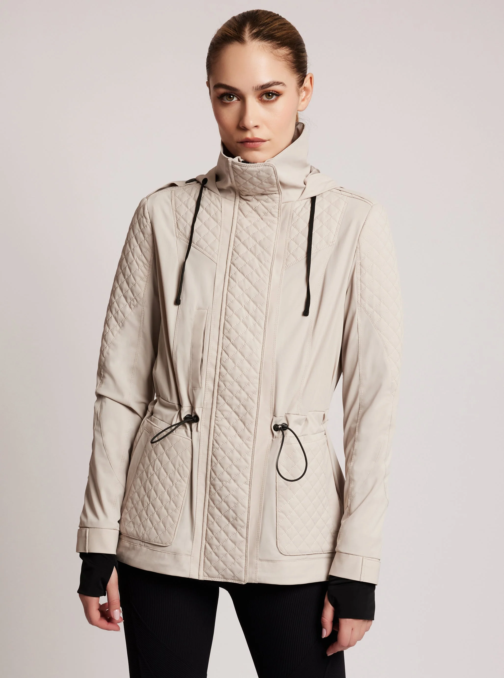 Mastermind Quilted Anorak - Clay - FINAL SALE - Image 6