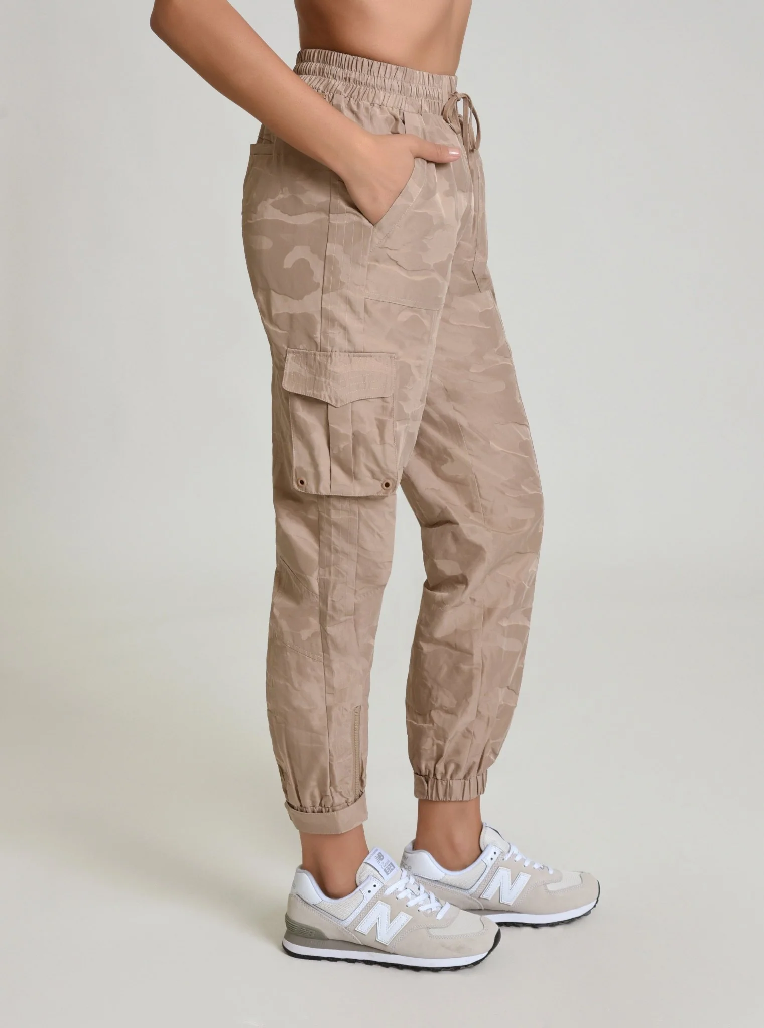 New Camo Cargo Pant - Warm Taupe