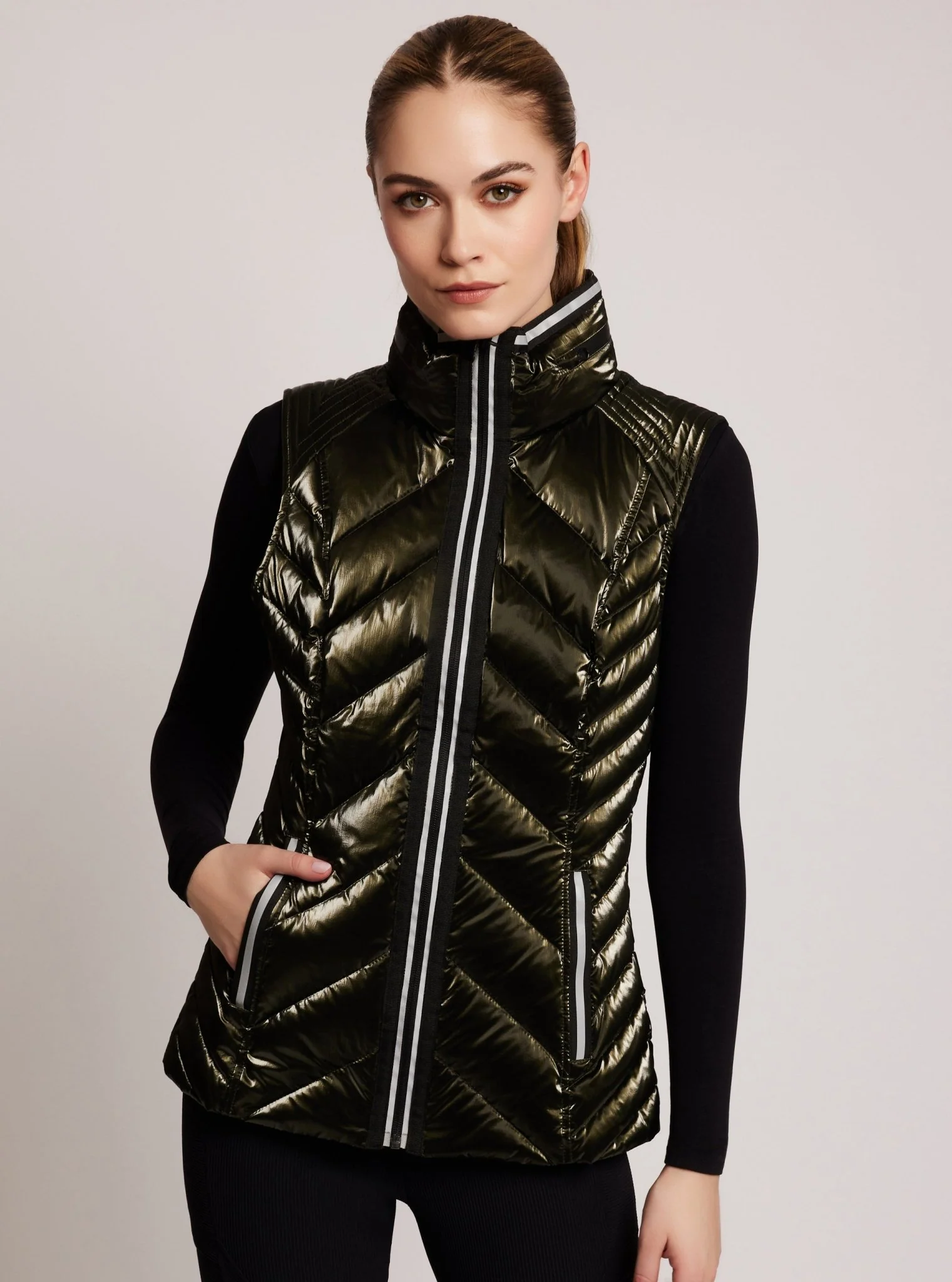 Super Hero Vest With Reflective Trim