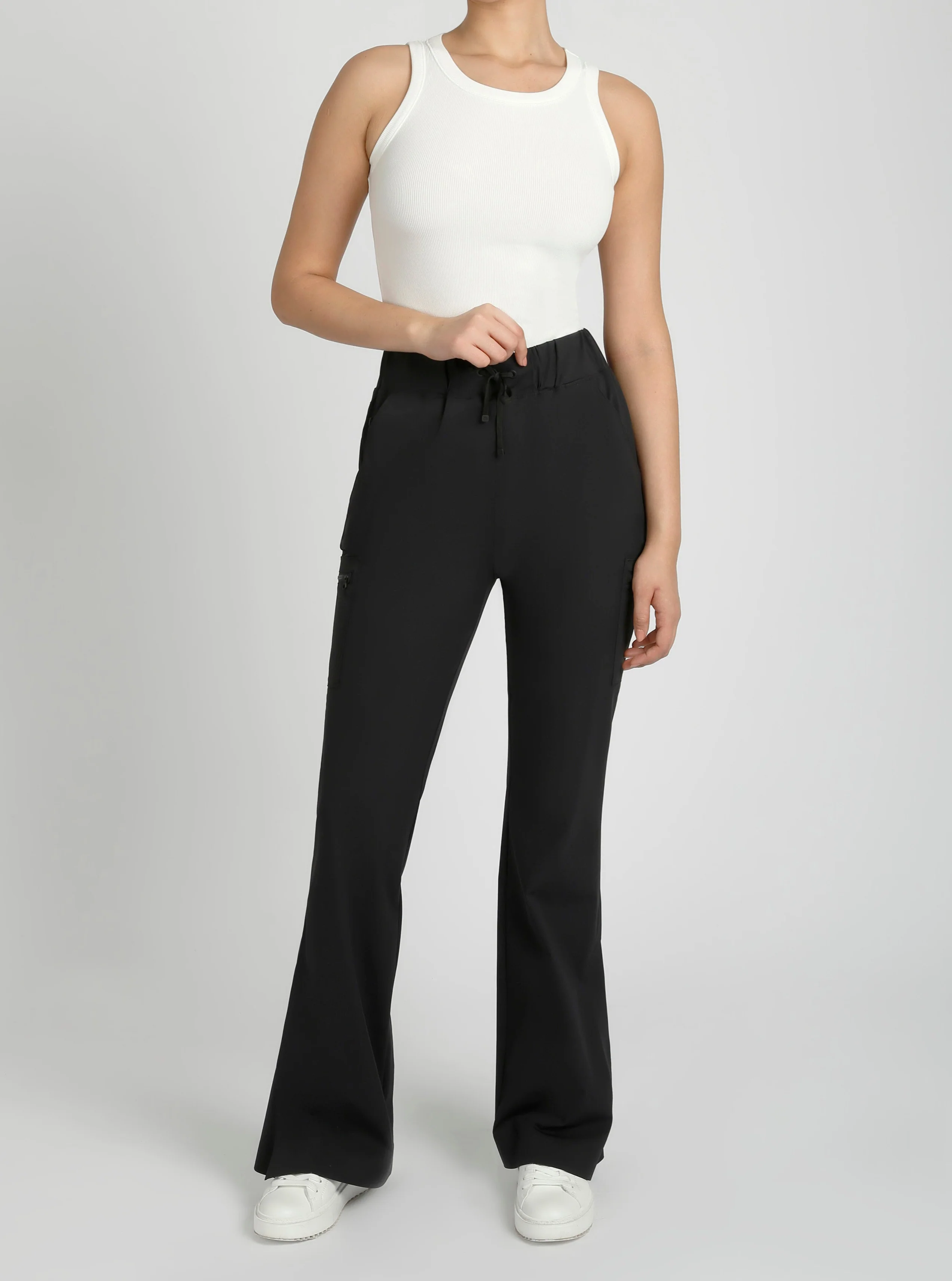 Tectonic Kick Flare Pant - Black - Image 4
